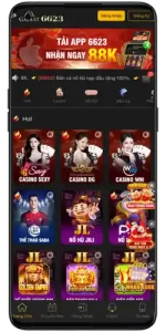 Tải Ứng Dụng GALAXY6623 – Trải Nghiệm Casino Trực Tuyến Mọi Lúc Mọi Nơi