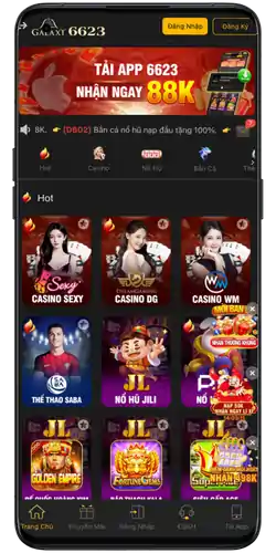 Tải Ứng Dụng GALAXY6623 – Trải Nghiệm Casino Trực Tuyến Mọi Lúc Mọi Nơi